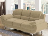 Sofá 3 Lugares Suede Spazium – Linoforte