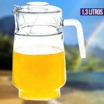 Jarra de Vidro com Tampa 1,3L Casambiente – JAVI0001M