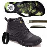 Kit Bota Coturno Adventure Masculino + Relógio + Chinelo + Carteira + Cinto – Eco Canyon