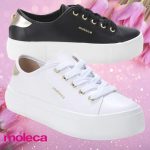 Tênis Moleca Flatform Liso Feminino