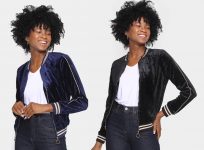 Jaqueta Eagle Rock Bomber Plush Feminina