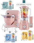 Kit 2 em 1 Liquidificador 900W + Batedeira 4L Planetária Retrô – Classic Home