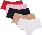 Calcinha Cós alto kit com 5 Lingerie