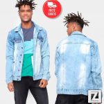 Jaqueta Jeans Ecxo Tradicional Masculina