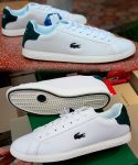 Tênis Couro Lacoste Graduate Masculino Branco, Verde