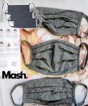 Kit 3 Máscaras De Proteção Em Algodão, Mash, Unissex