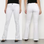 Calça Flare Ecxo Sarja Feminina