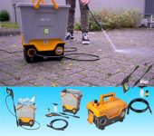 Lavadora de Alta Pressão WAP ECO SMART 2200 1750W 1700PSI 390L/h Econômica com Reservatório 23L para Reuso de Água