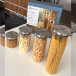 Kit Potes de Vidro Hermético, 4 unidades, Electrolux