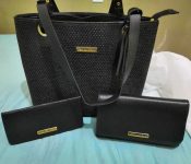 Kit Bolsa Ilhós mais Corrente e Carteira – Victor Valencia