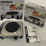 Fogão Elétrico 1 Boca de Mesa Inox 1000W – Mondial Fast Cook FE-04