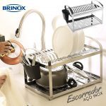 Brinox Utilidades Suprema Escorredor de Pratos, Aço Inox…16
