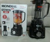 Liquidificador Mondial Turbo L-900 FB Copo 2,7L – Com Filtro 05 Velocidades 900W