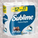 Papel Higiênico Sublime Galinha Pintadinha Folha Dupla, 12 rolos Duo – com parte destavável para levar