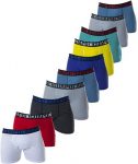 Kit com 10 Cuecas Boxer Microfibra