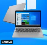 Notebook Lenovo IdeaPad 3i, Intel Celeron, 4GB RAM, 128GB SSD, Windows 10, 15.6″, Prata