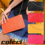 Bolsa Colcci Mini Bag Logo Alça Corrente Feminina