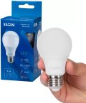 Lâmpada de LED Elgin Branca E27 9W – 6500K Bulbo A60