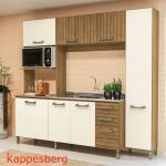 Cozinha Compacta Kappesberg Soft E780-FROW – com Balcão 7 Portas 3 Gavetas