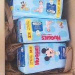Kit Fraldas Huggies Tripla Proteção Tam. M – 5,5 a 9,5kg 3 Pacotes com 92 Unidades Cada