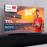 Smart TV 4K UHD LED 50” TCL 50P715 Android Wi-Fi – Bluetooth 3 HDMI 2 USB