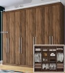 Guarda-roupa Casal 8 Portas 4 Gavetas – Santos Andirá Havana Master Vip 144711
