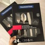 Faqueiro Inox Malibu, 24pc, Tramontina, Inox