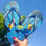 Chinelo Havaianas Kids Top Spongebob adulto-unissex