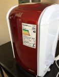 Mini Lavadora de Roupas Praxis – Petit 1,2Kg Vermelha