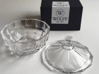 Bomboniere de Cristal com Tampa Wolff – Mauricius