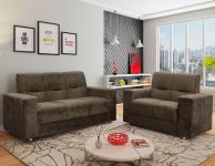 Sofá Turin 2 e 3 Lugares Flash Estofados