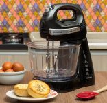 Batedeira Mondial, Bella Massa Inox Premium, 127V, Preto, 400W – B-23 NP
