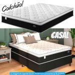 Colchão Casal Plumatex Mola 28cm Flórida