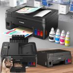 Impressora Multifuncional Canon Mega Tank G4110 – Tanque de Tinta Colorida Wi-Fi USB