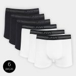 Kit de Cuecas Boxer UNW Elástico 6 Peças