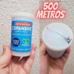 Fio dental profissional com 500 M Dentalclean – Com tecnologia Expansive que expande entre os dentes, Dentalclean