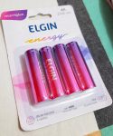 Pilha Recarregável Ni-Mh Aa-2500Mah Blister Com 4 Pilhas, Elgin, Baterias