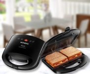 Sanduicheira/Grill Mondial Pratic SN-01 Preto 750W – Antiaderente