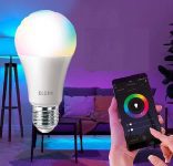 Smart Lâmpada Led Colors, 10w Bivolt Wi-FI – Elgin, compatível com Alexa