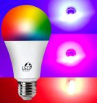 Lâmpada Bulbo LED Smart Wi-Fi Inteligente 10W Branco Frio e Quente + RGB Compatível com Alexa