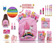 Kit Infantil C/ Maquiagem Mochila + POP IT + Esmalte BZ142