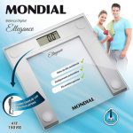 Balança Digital Mondial, Ellegance, Bivolt, Branco – BL-03