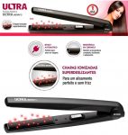 Chapinha/Prancha de Cabelo Mondial Ultra P-14 – Cerâmica com Íons Bivolt