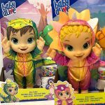 Baby Alive Bebessauro Morena / Loira / Negra, Bebê Estegossauro – Boneca que Bebe e faz xixi