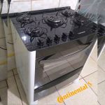 Fogão 5 Bocas Mesa de Vidro Continental Branco – Acendimento Automático FC5VB