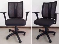 Cadeira de Escritório Diretor Giratória Preta – Office Addit Frisokar