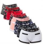 Kit com 7 Shortinhos Bang Bang Algodão Penteado
