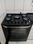 Fogão 5 Bocas Electrolux Prata e Preto – Acendimento Automático 76GS