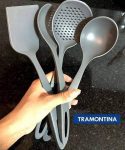 Jogo de Utensílios 4 Peças Tramontina Ability Grafite