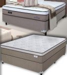 Cama Box (Box + Colchão) Casal Molas – Ensacadas/Pocket 63cm de Altura Plumatex Ilhéus